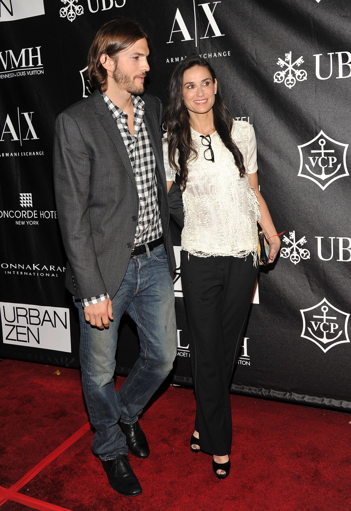 Ashton Kutcher und Demi Moore