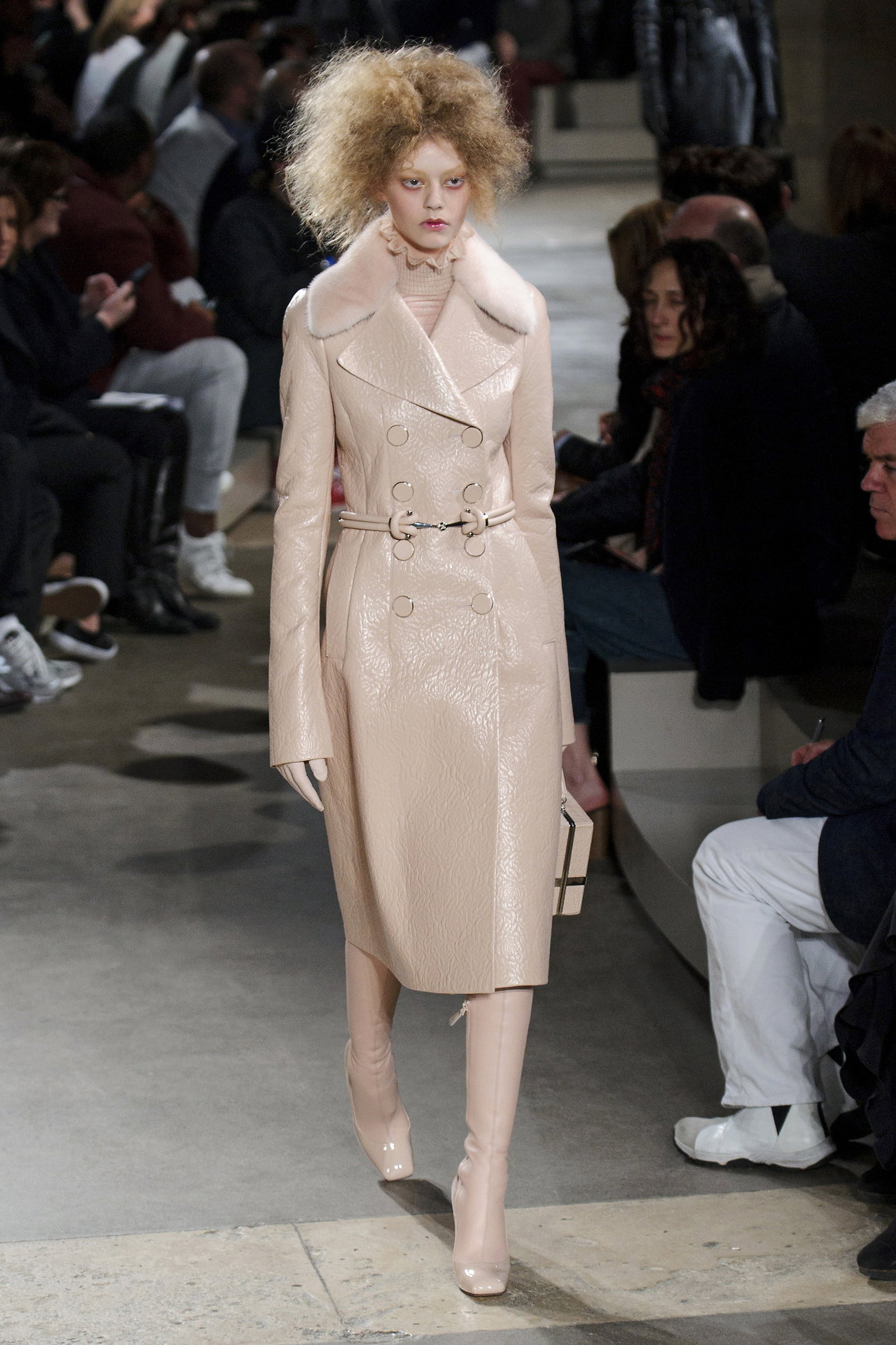 trenchcoat leder