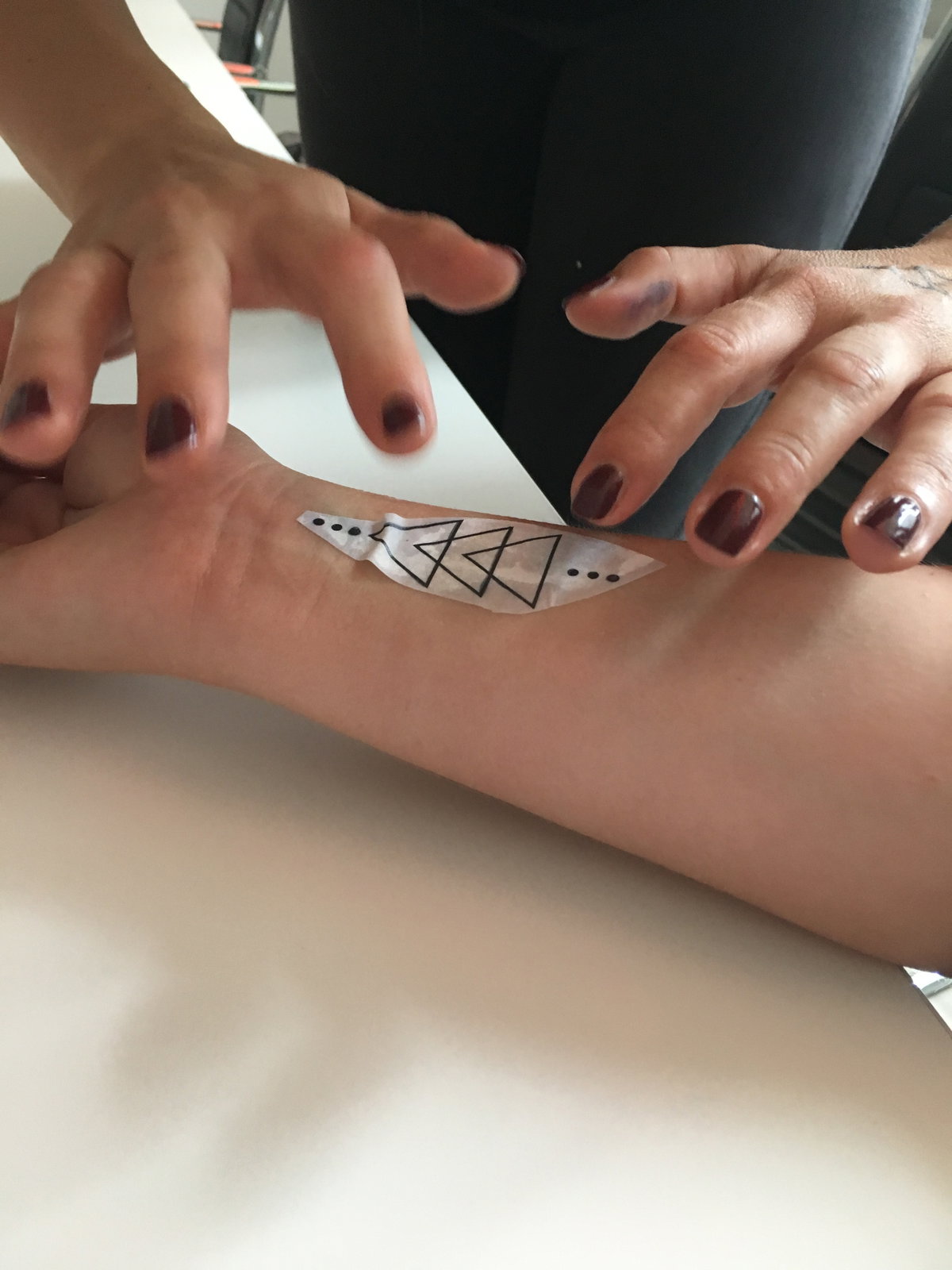 Schritt vier Mystic Ink