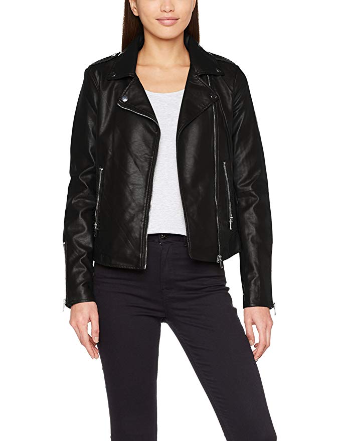 Lederjacke aus veganem Leder
