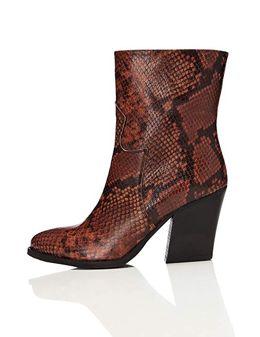 Cowboystiefel Damen aus Leder mit rahmengenähter Sohle