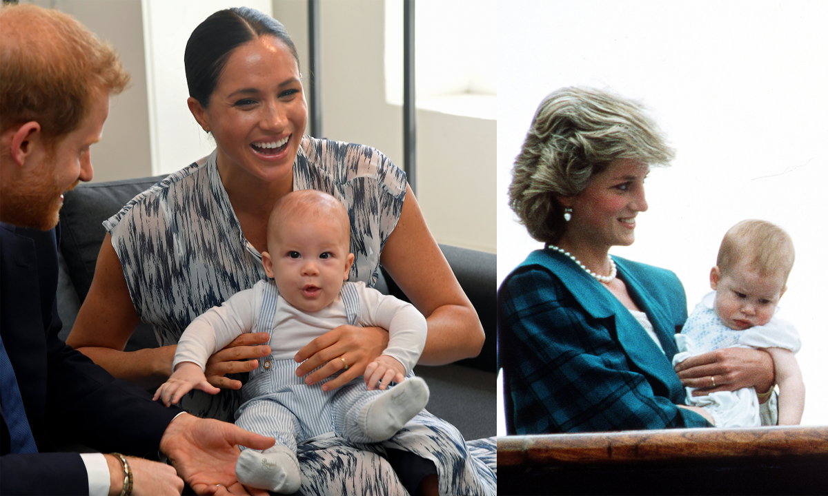 vergleich baby archie prinz harry