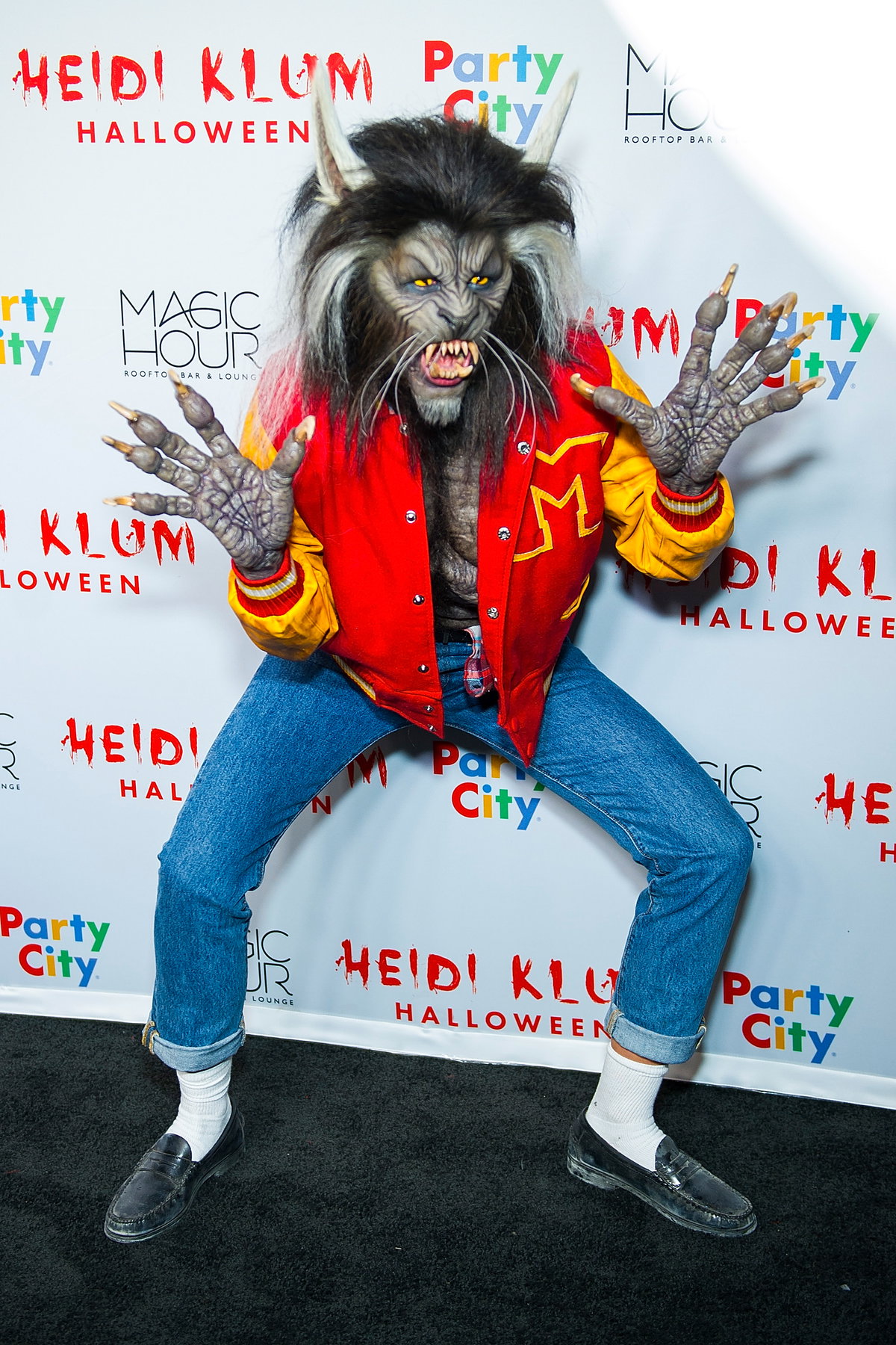 Heidi Klum Halloween Kostüm Werwolf