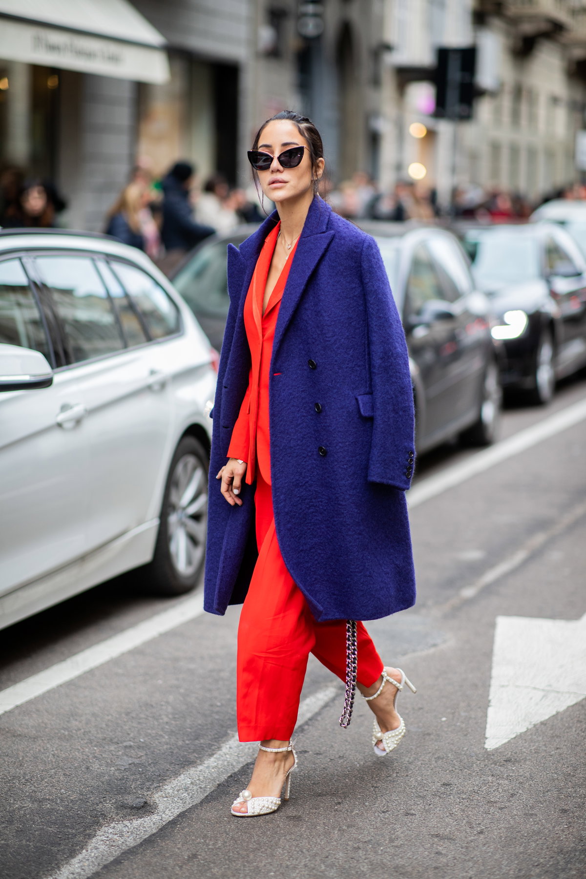 Herbstmantel Street Style Paris
