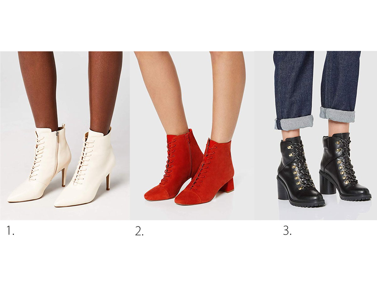 Lace up Boots zum Nachshoppen
