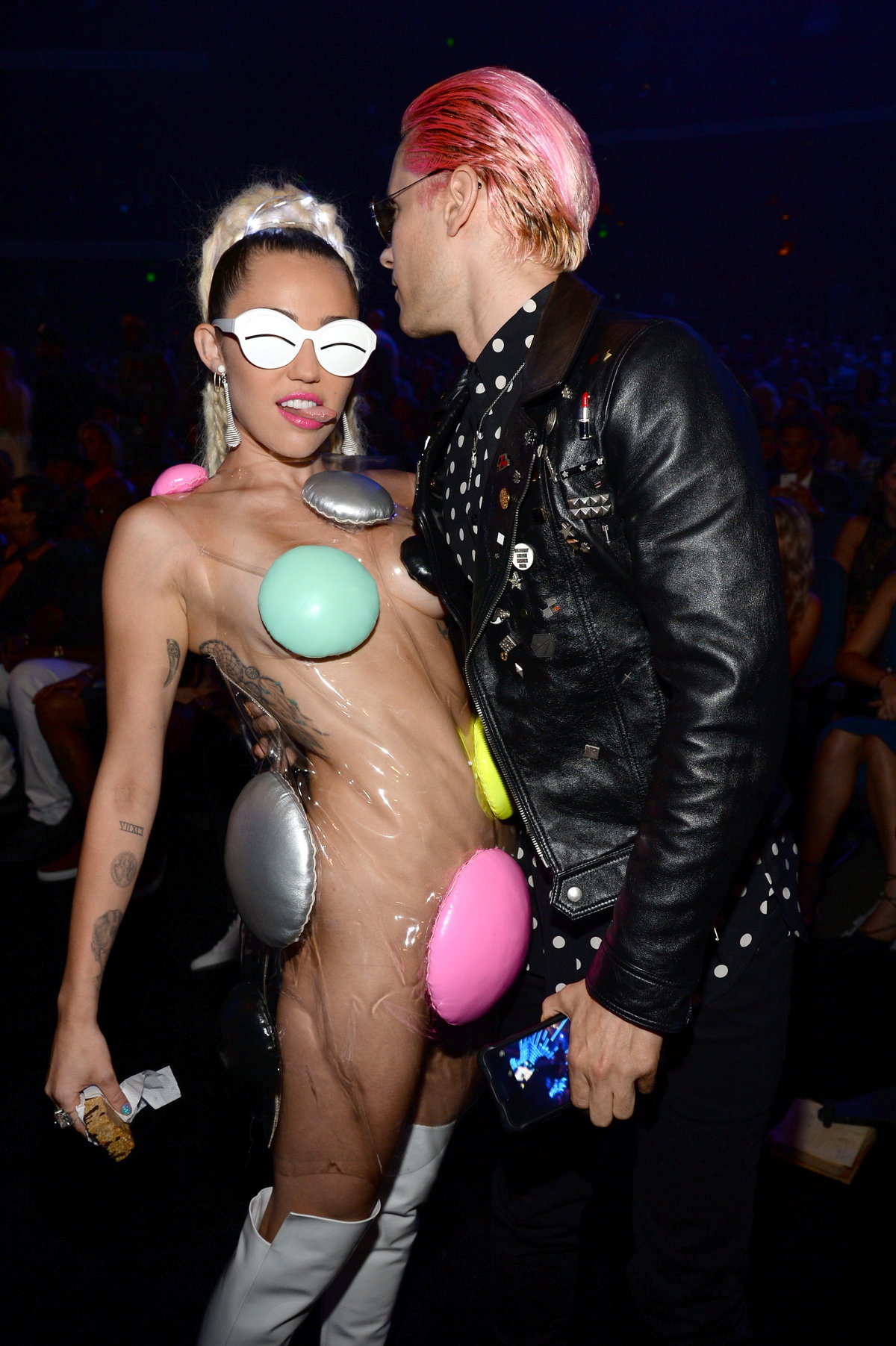 Miley Cyrus und Jared Leto