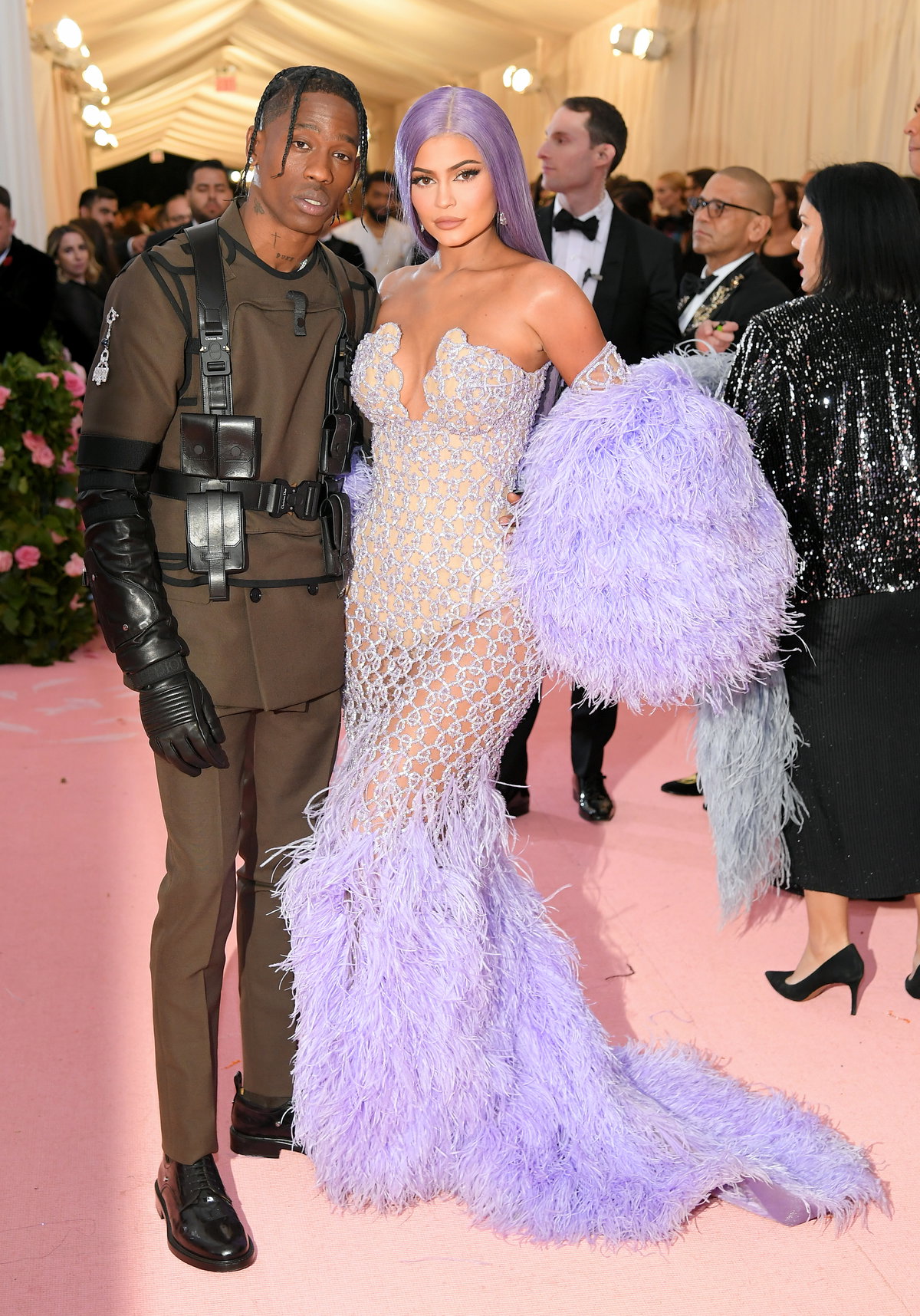 travis scott kylie jenner metgala