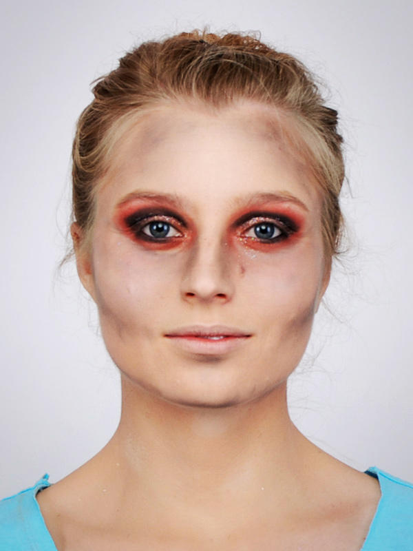 Vampir schminken