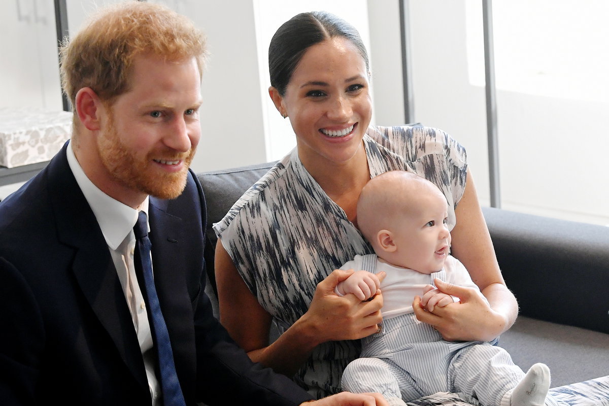 Meghan Markle und Prinz Harry mit Sohn Archie
