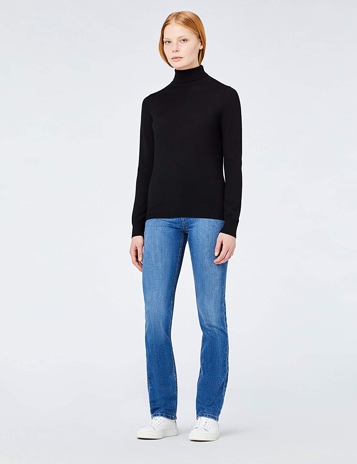 Basic Rollkragenpullover