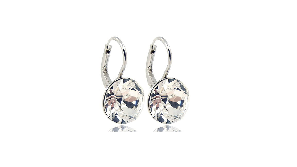 Ohrringe mit Kristallen von Swarovski
