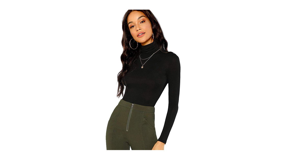 rollkragen pullover schwarz