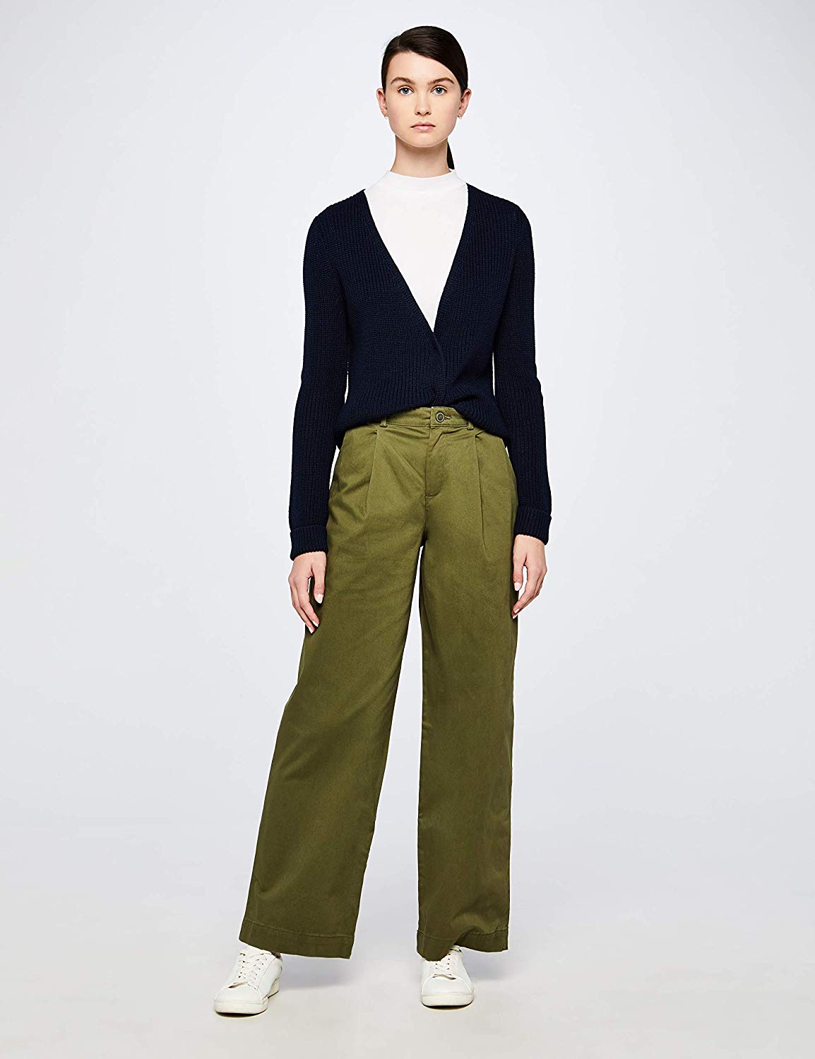 Basic Strickjacke