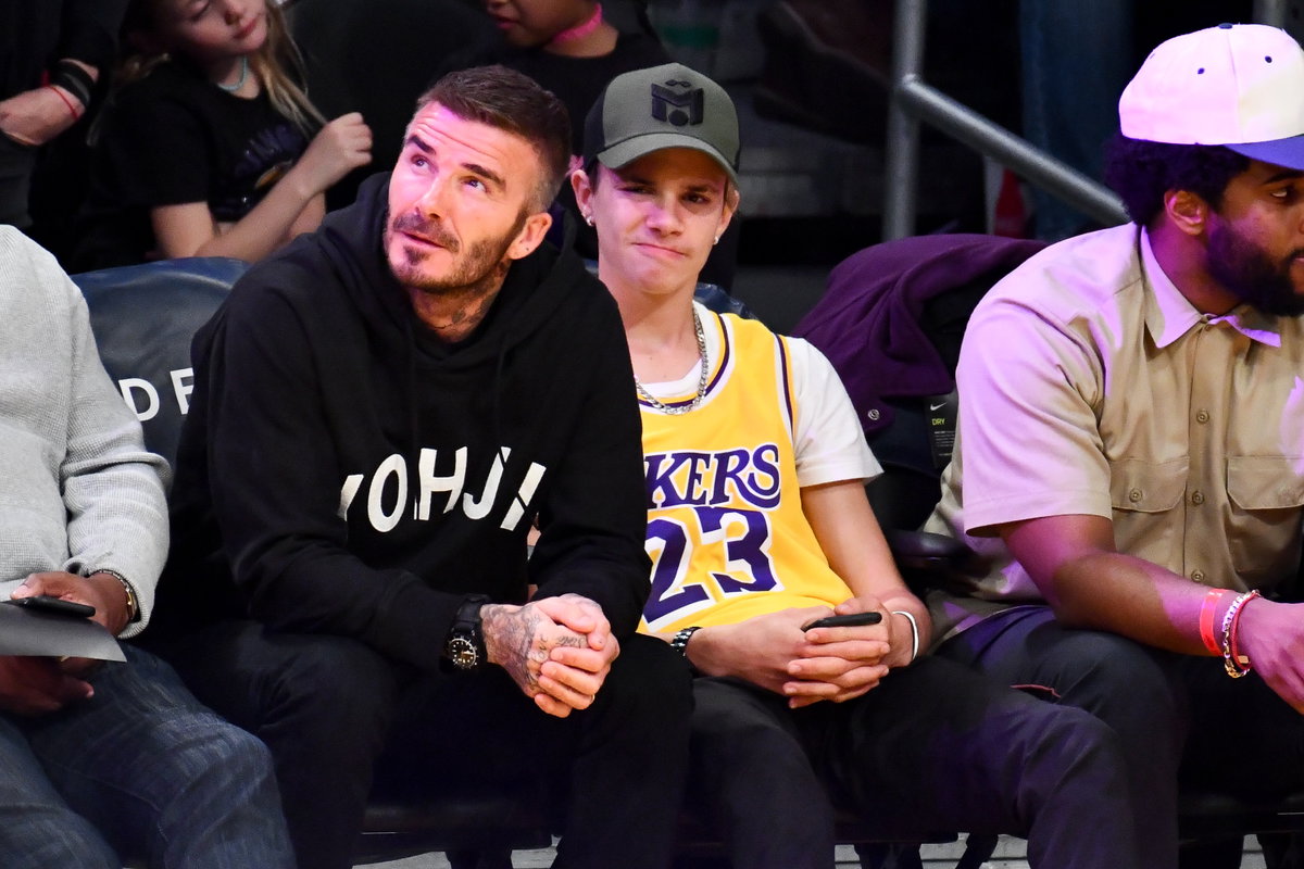 david beckham romeo beckham