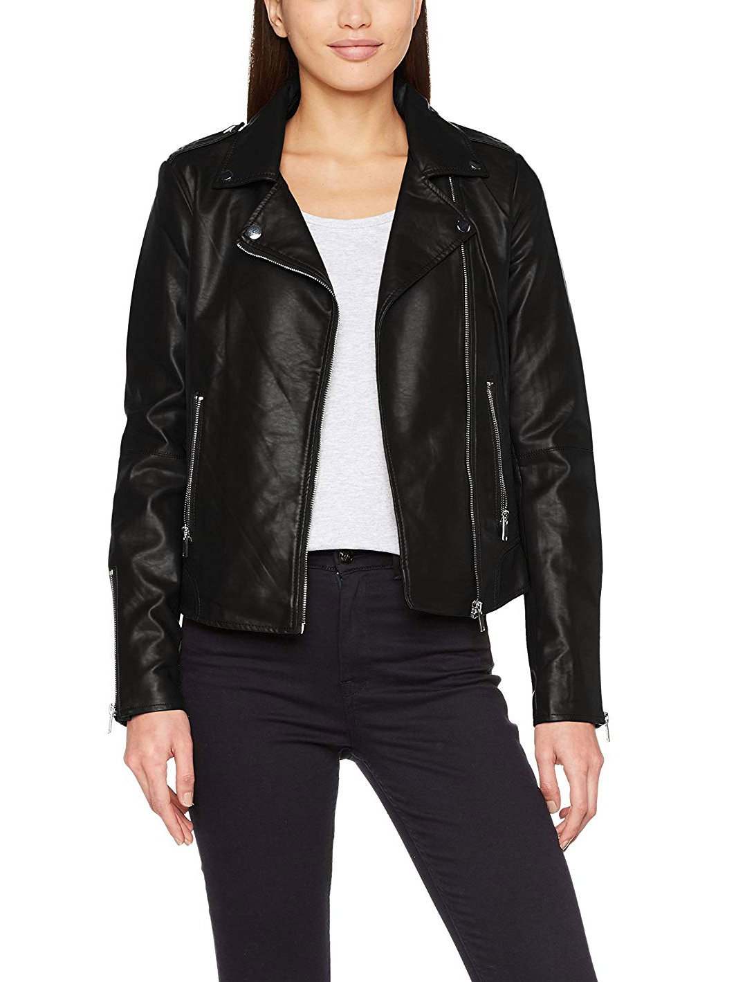 Lederjacke