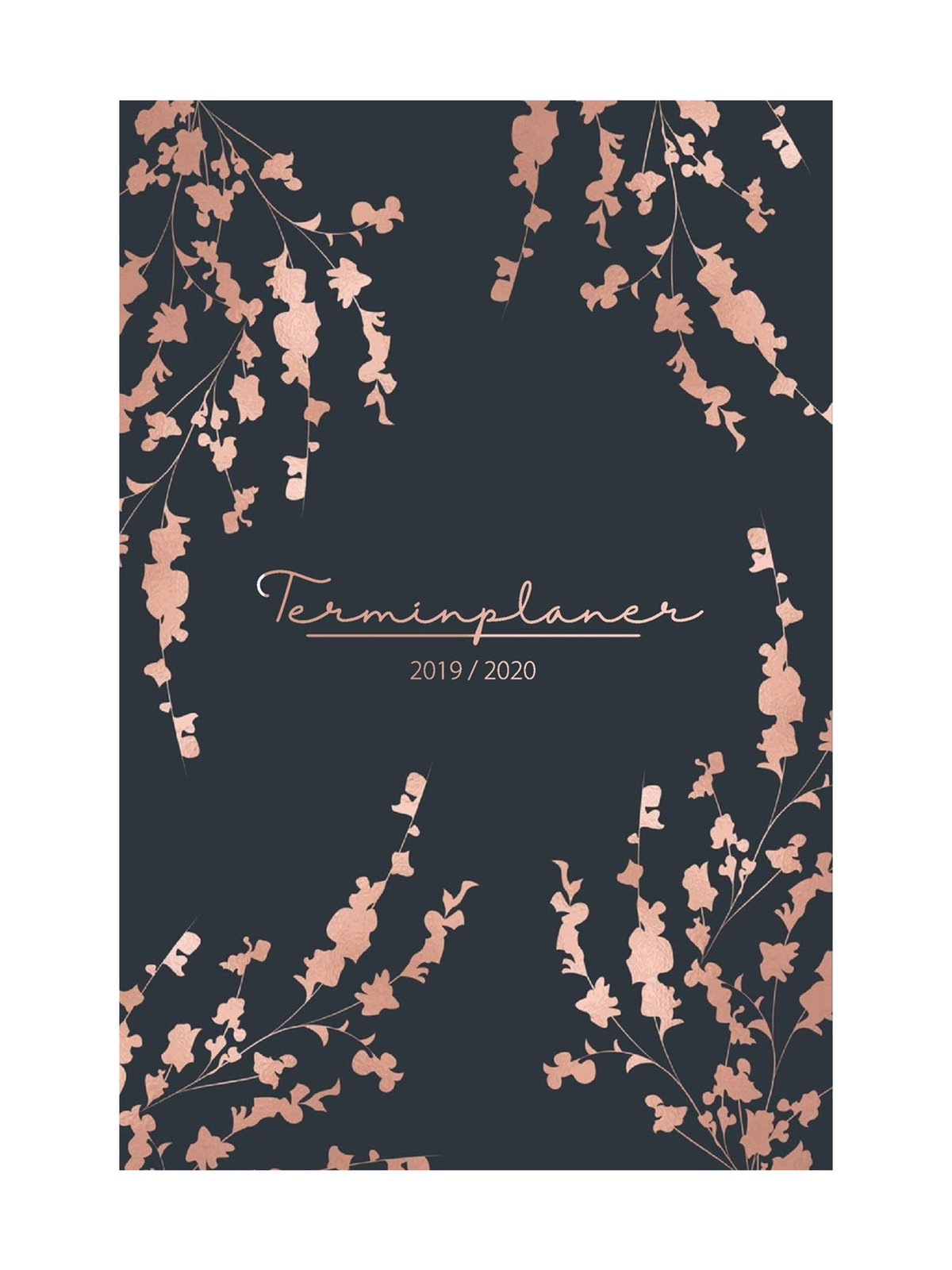 Terminplaner mit floralem Design