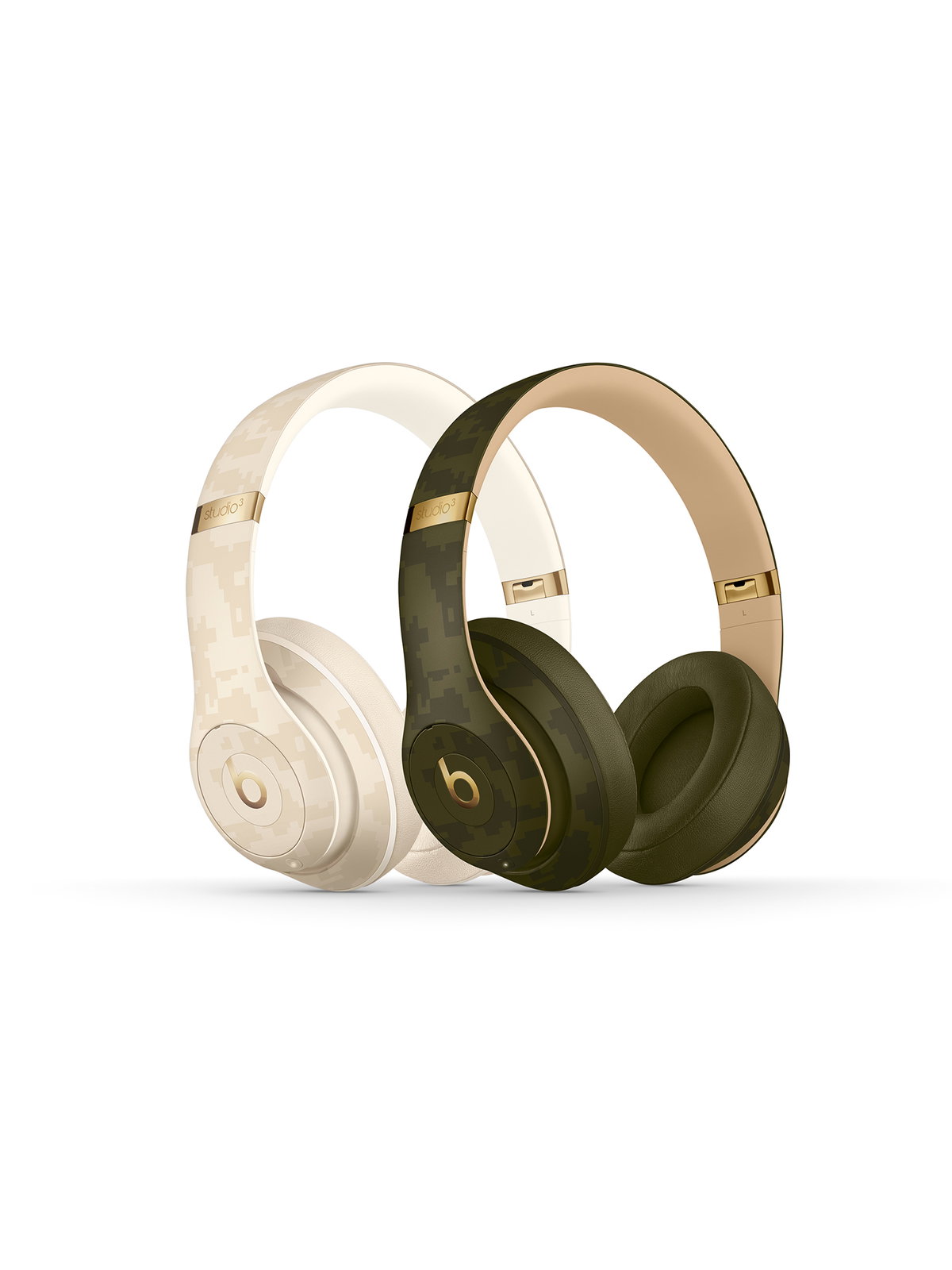 Camouflage-Design der Beats-Kopfhörer