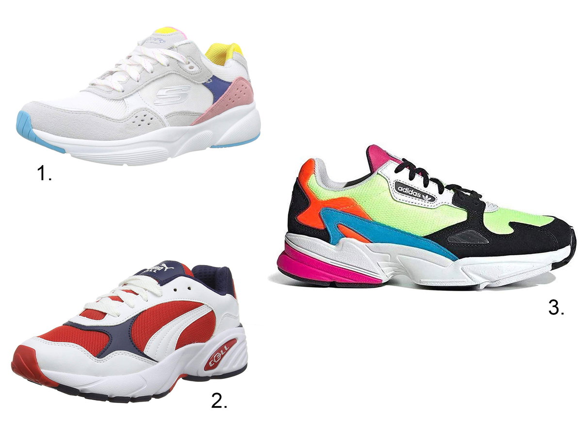 Chunky Sneaker 3er Collage