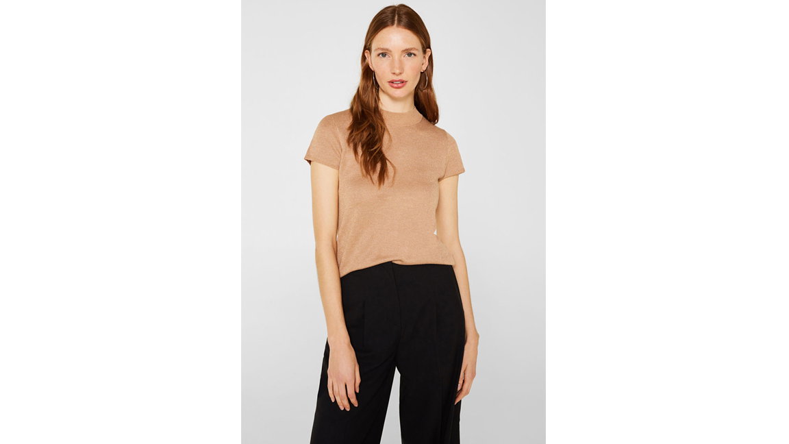 esprit kurzarm pullover