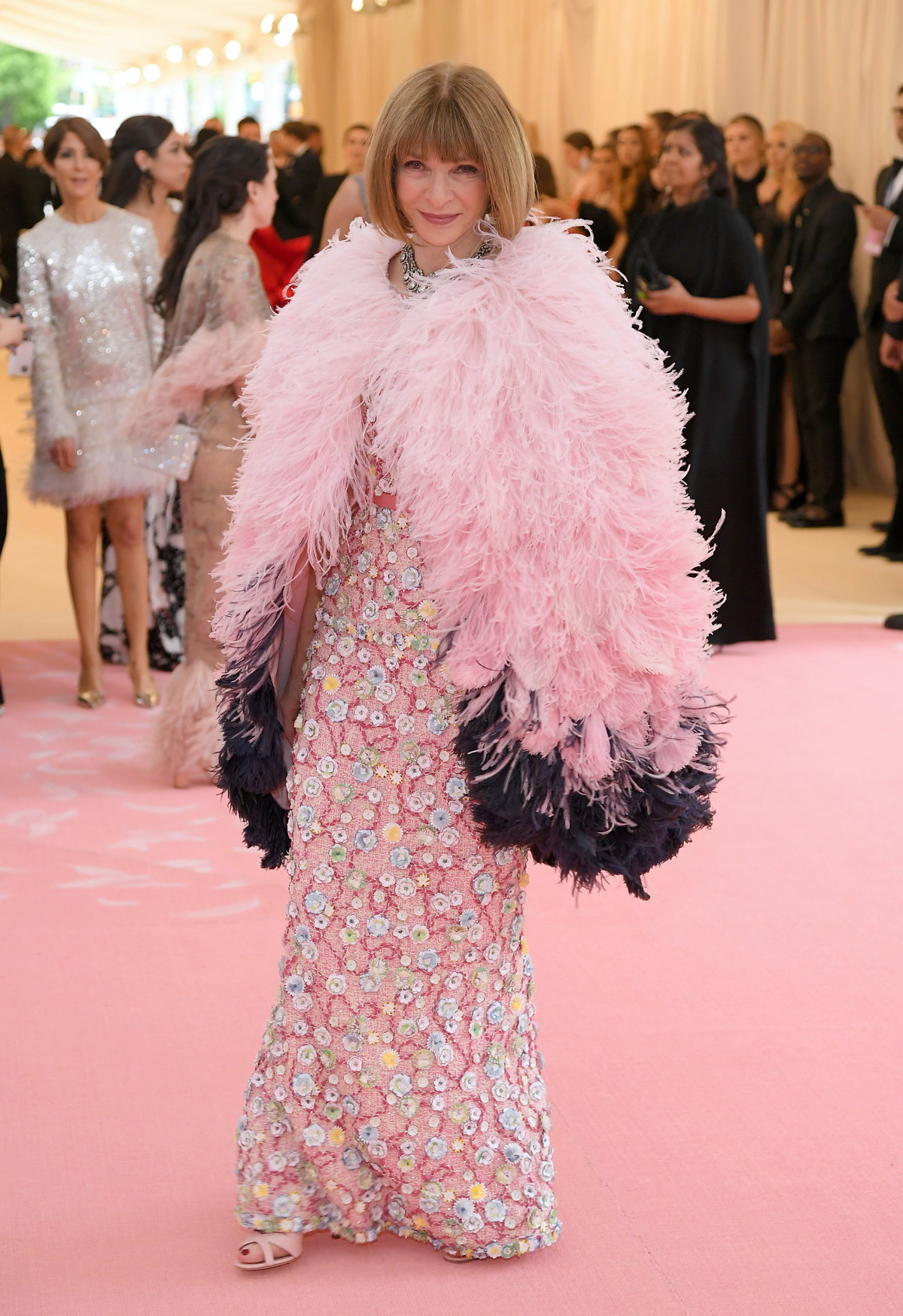 kurzhaarfrisur pixie bob cut anna wintour