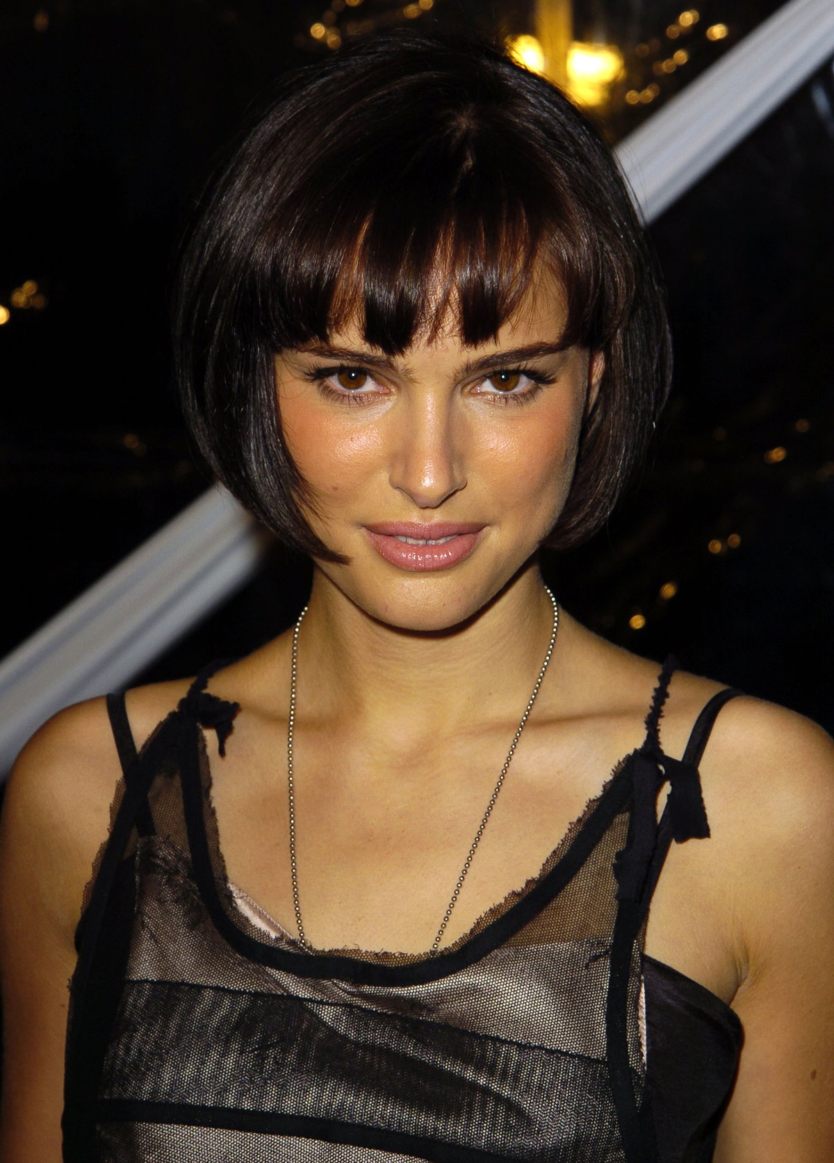 kurzhaarfrisur pixie bob cut natalie portman
