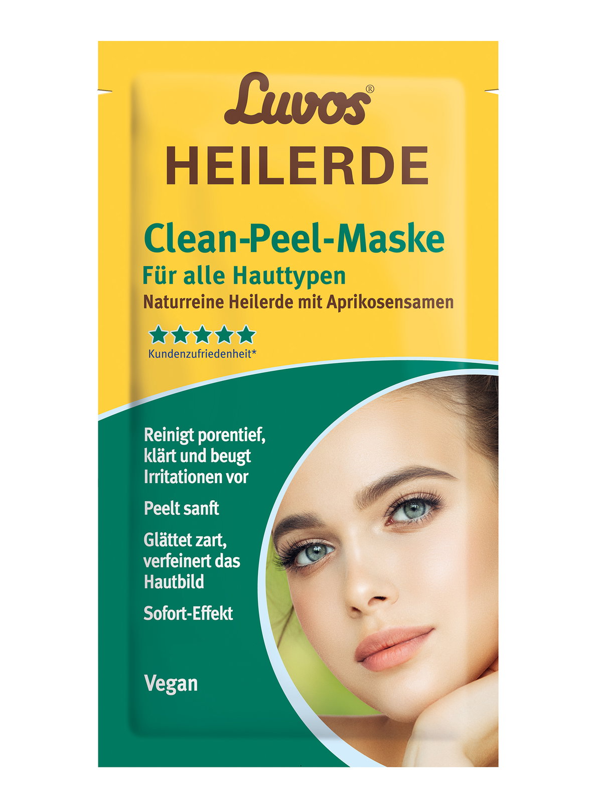 Luvs Heilerde Clean Peel Maske
