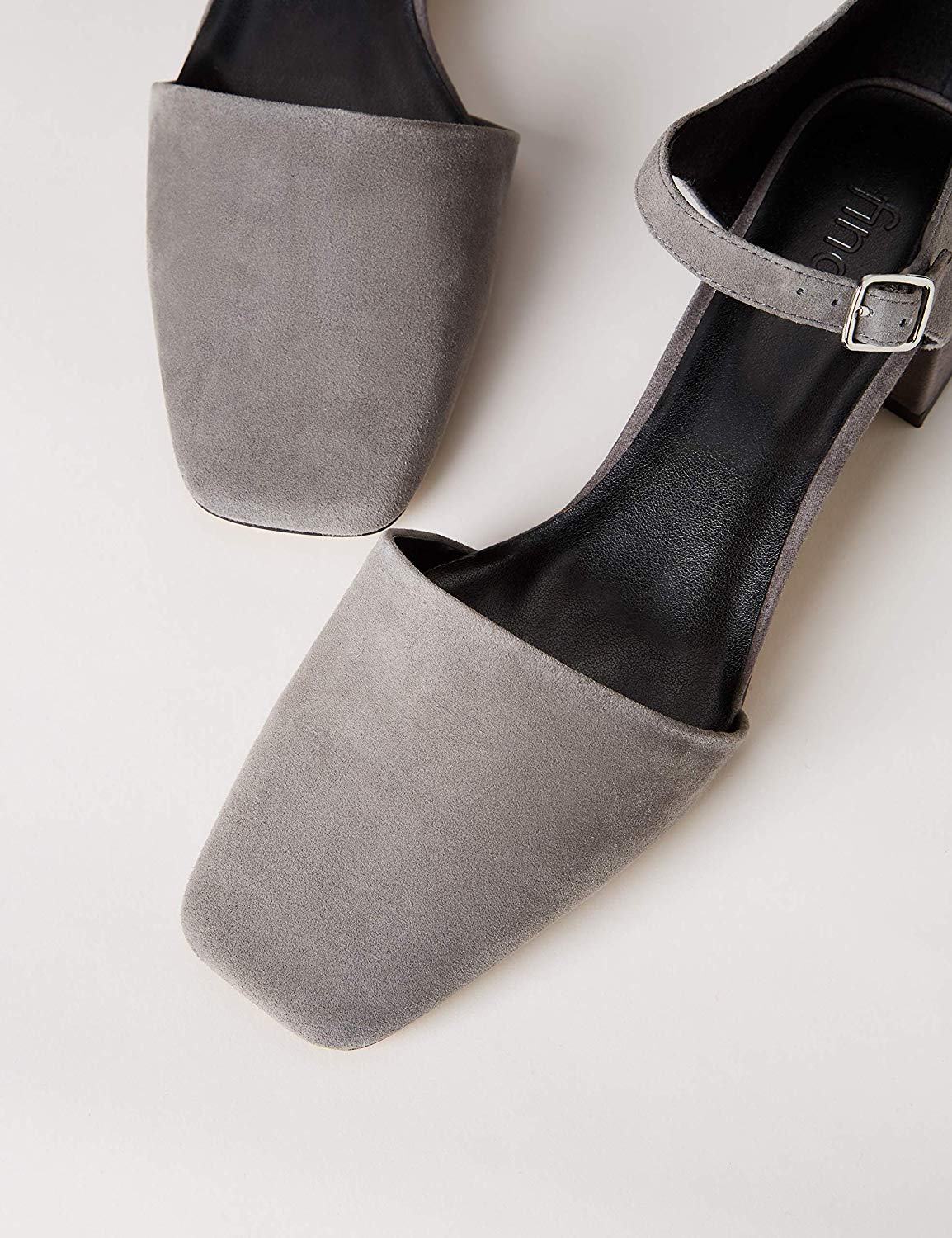 Mary Janes aus Wildleder,
