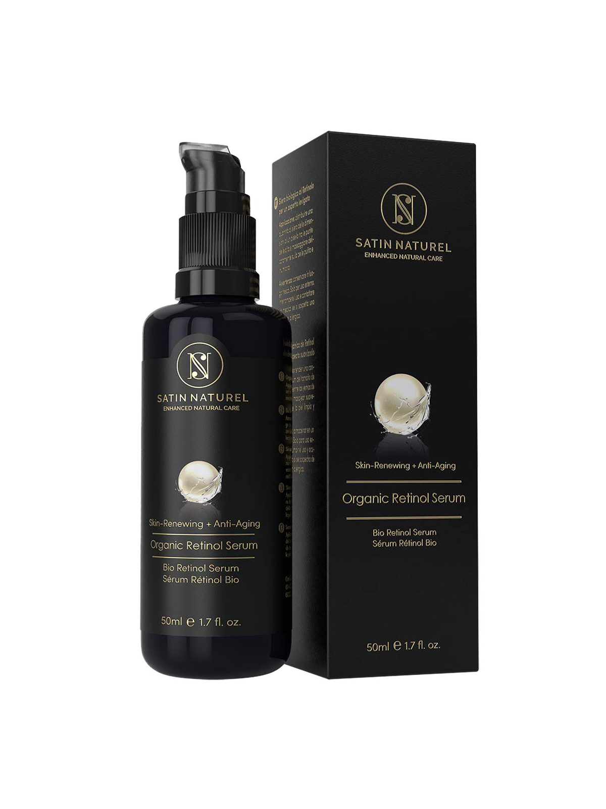 Retinol Serum von Satin Naturel für ca. 15 Euro