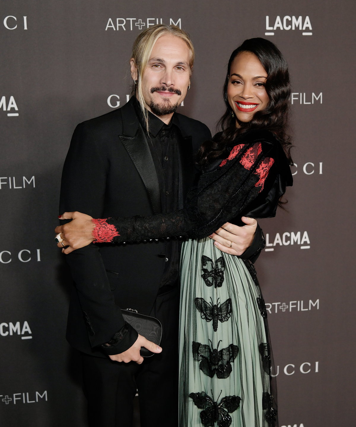 Zoe Saldana Marco Perego