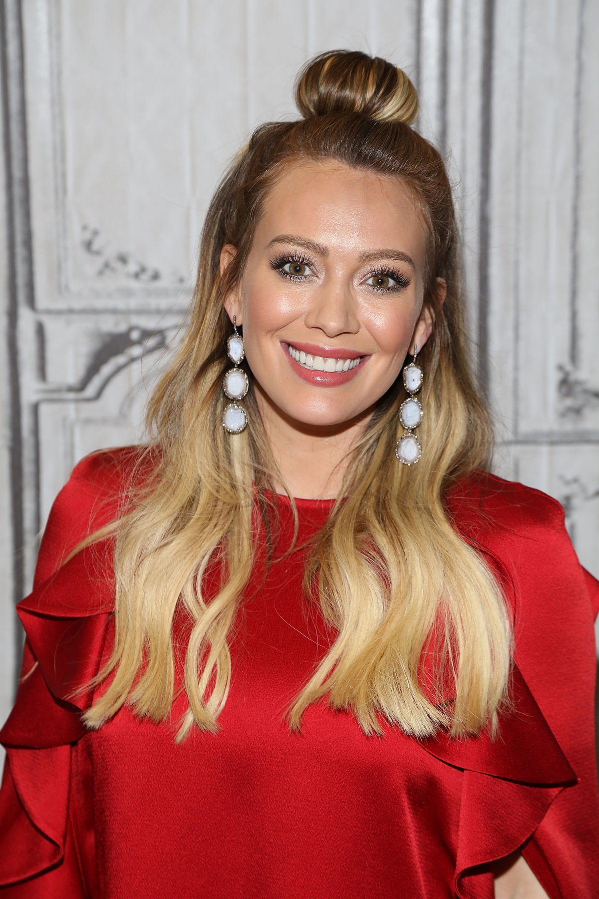 Frisur Hilary Duff Halfbun