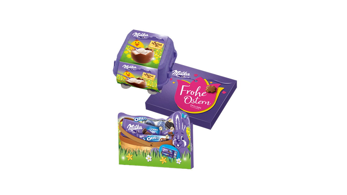 Milka Ostergeschenk Schokolade