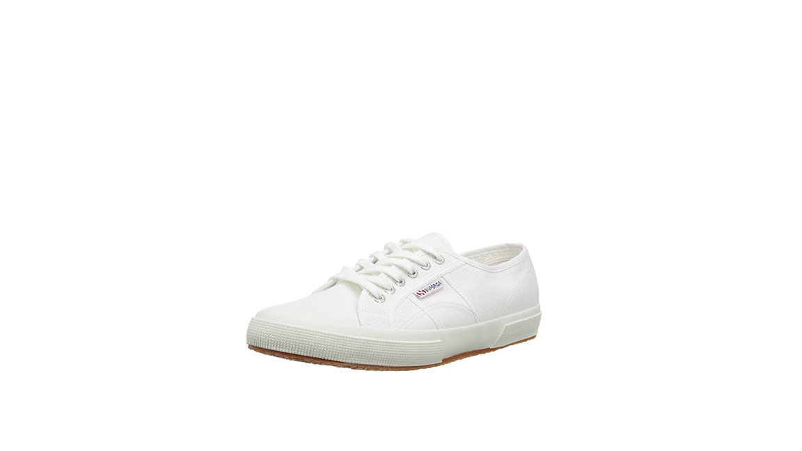 Superga weiße Sneaker
