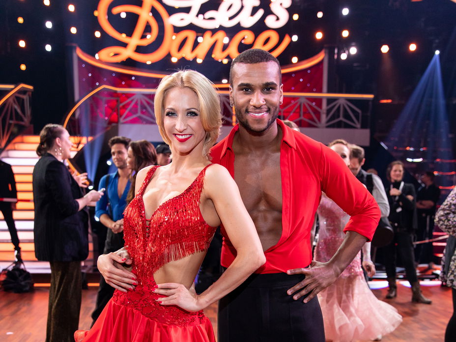 Kathrin Menzinger und Tijan Njie
