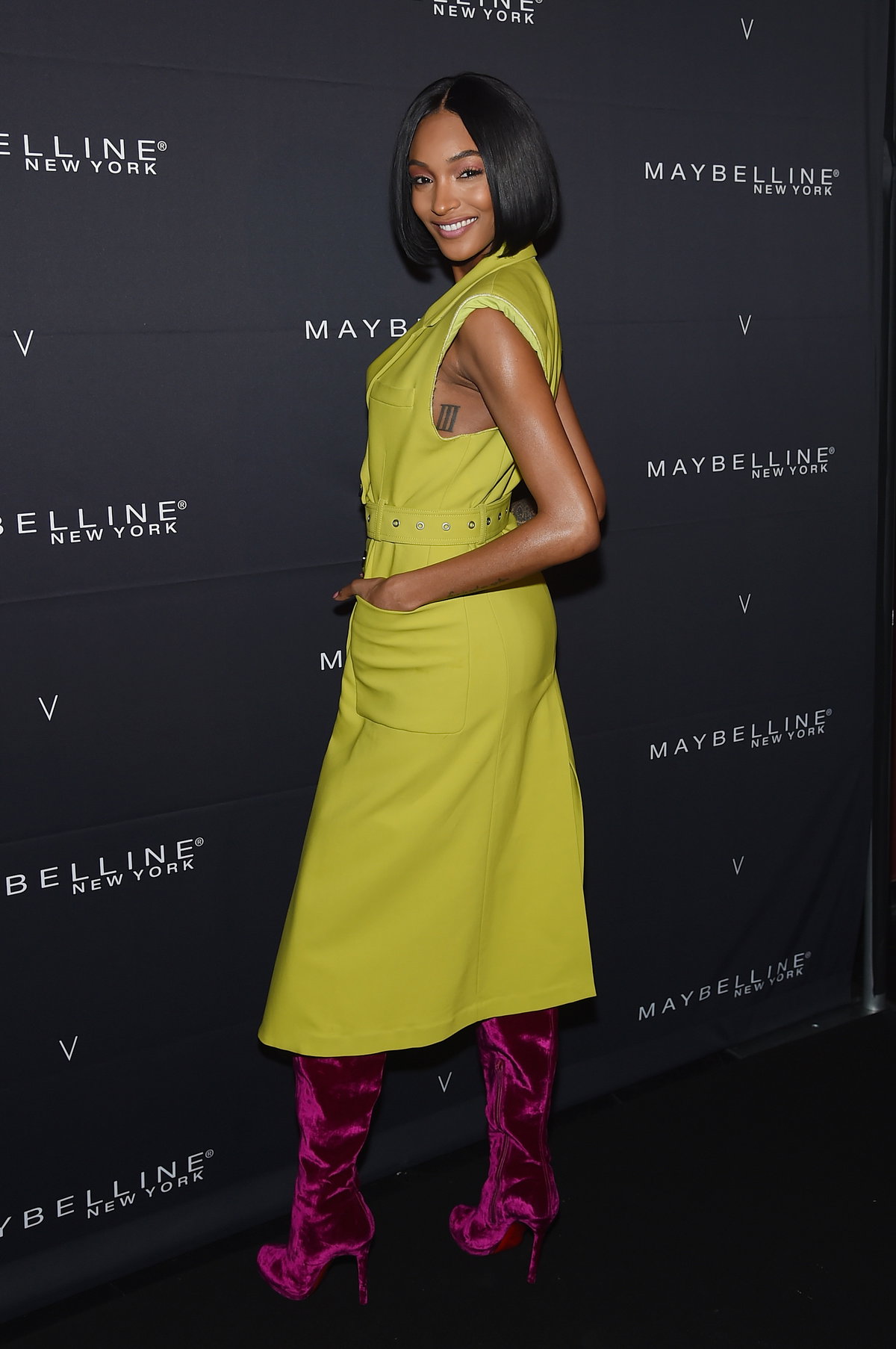 Blunt Cut Jourdan Dunn