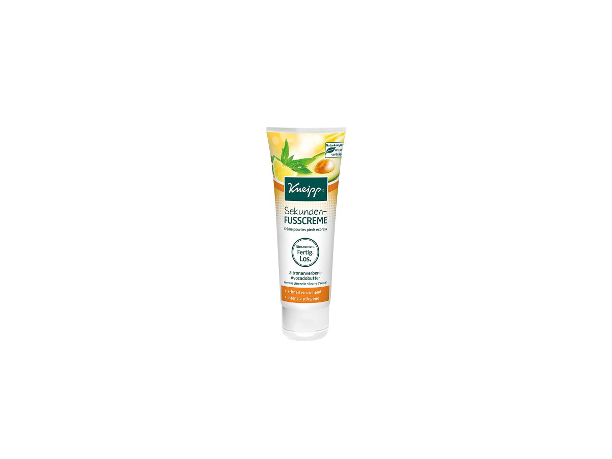 Sekunden Fußcreme Kneipp