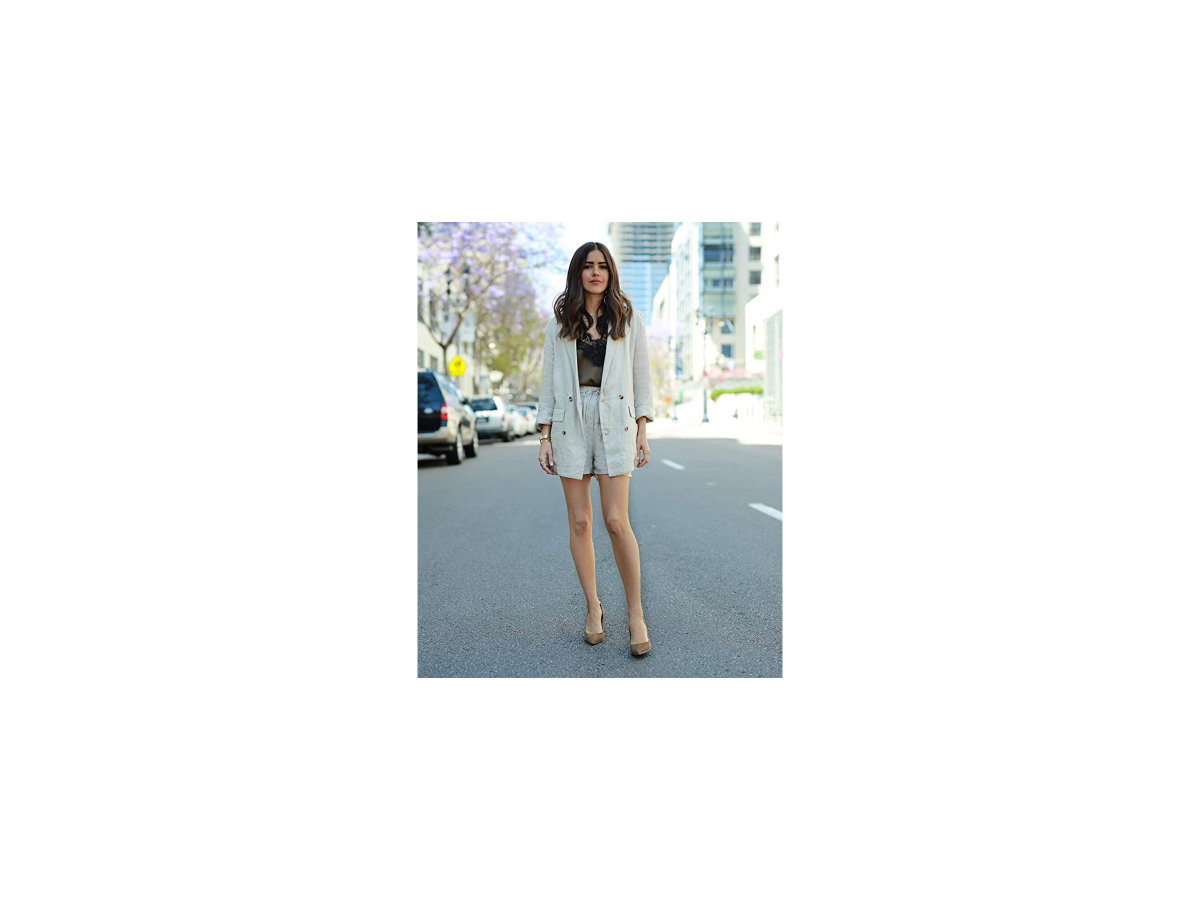Leinen Blazer