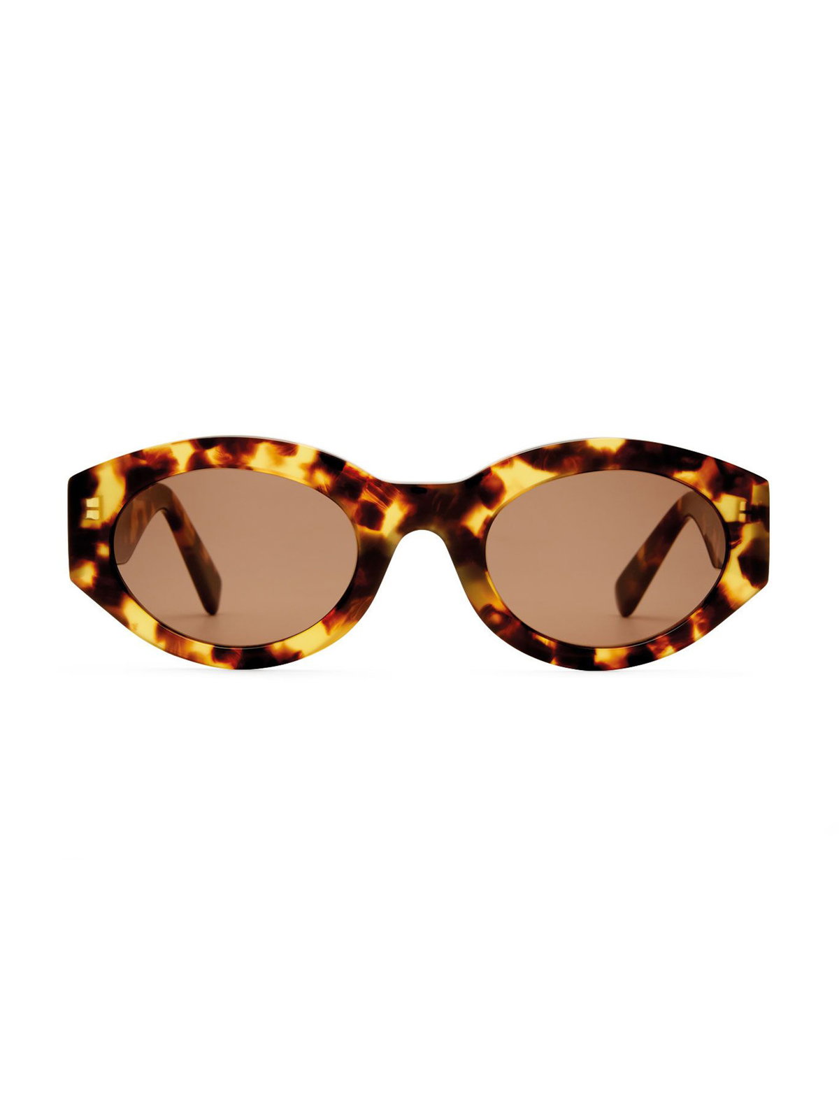 Sonnenbrille mit Havanna Musterung über shopviu.com