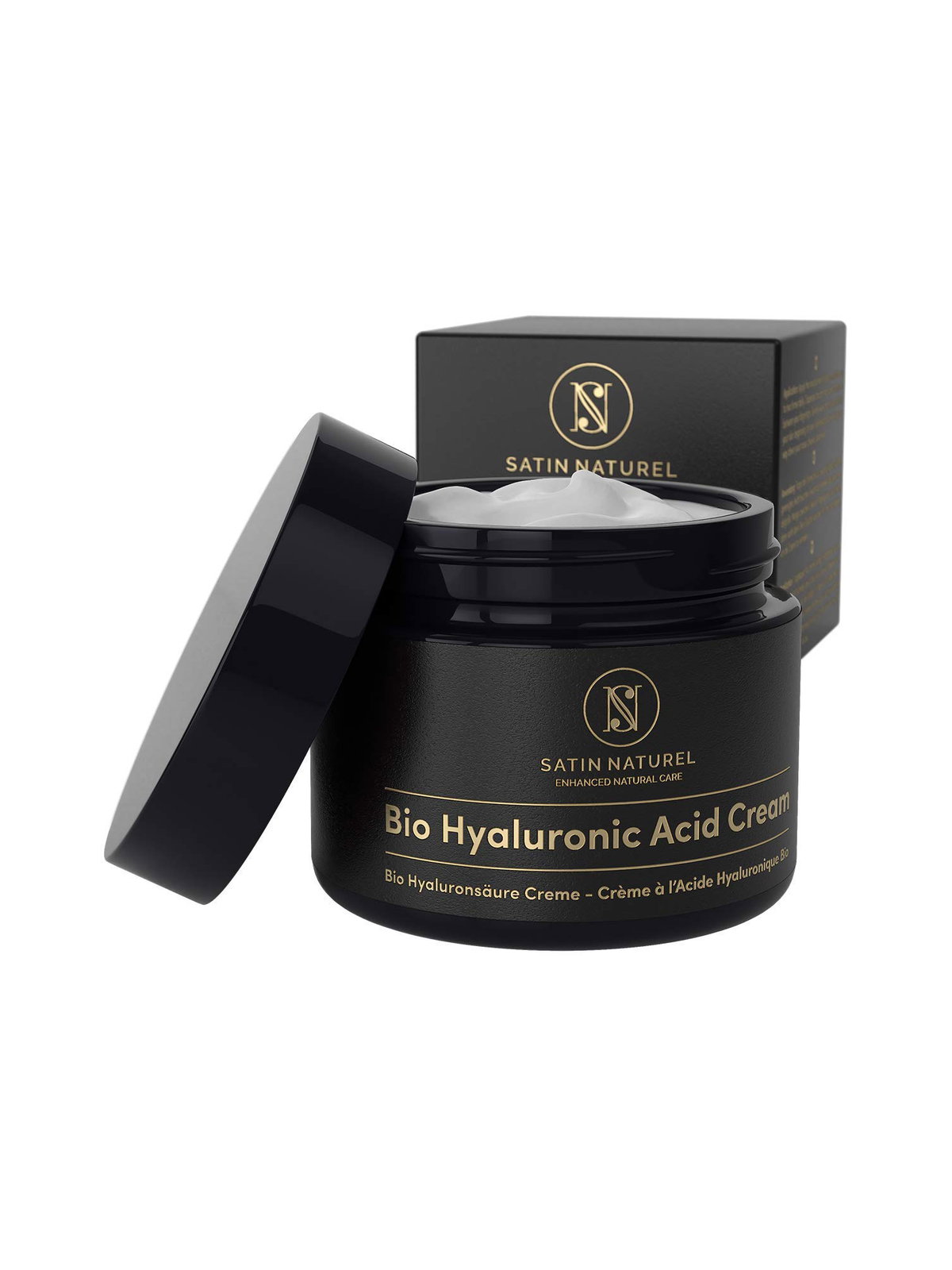 Die Bio Hyaluronic Acid Cream von Satin Naturel für ca. 25 Euro