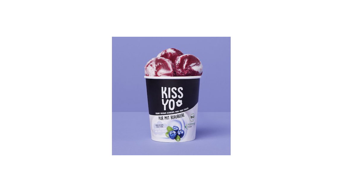 Kissyo Joghurteis Blaubeere