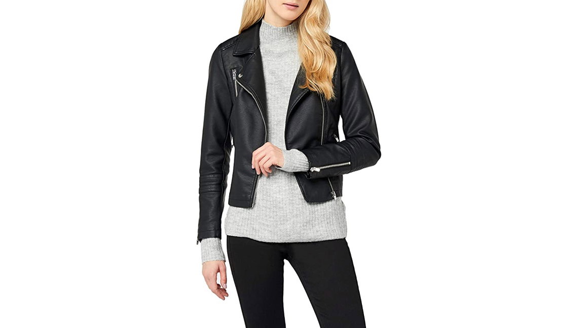 Biker Kunstlederjacke Only