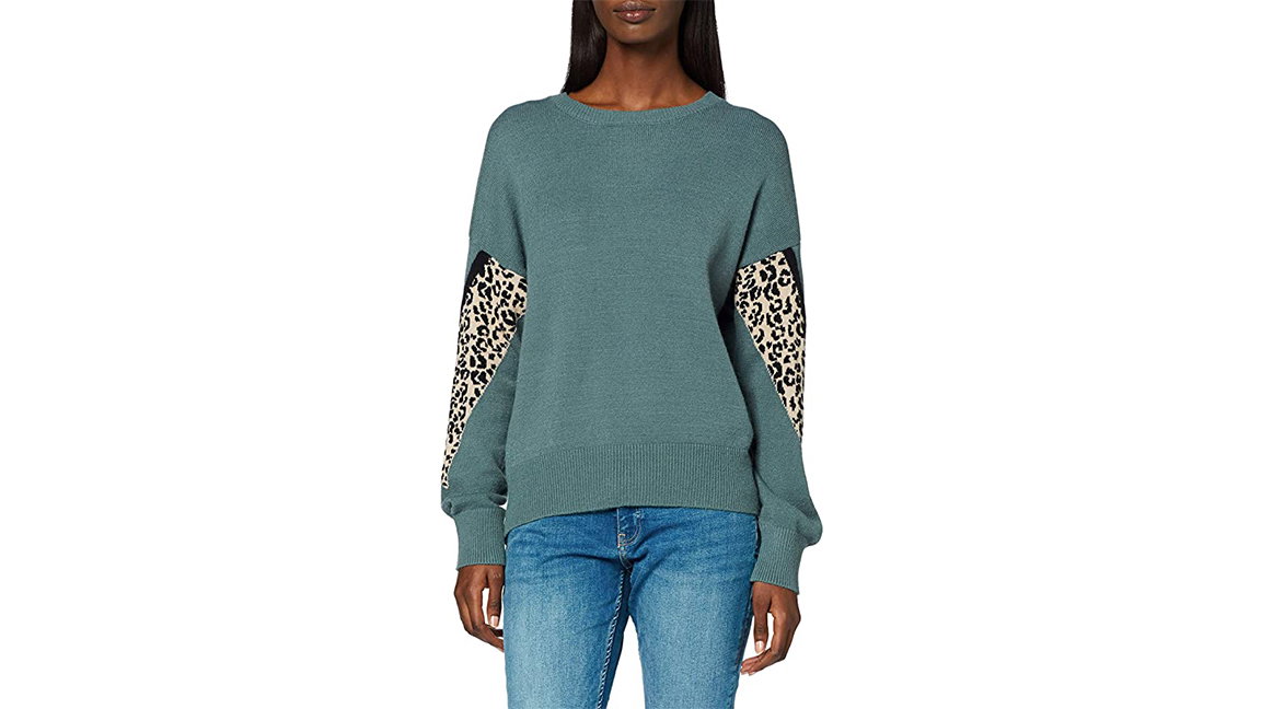 Leoparden Muster Pullover s.Oliver