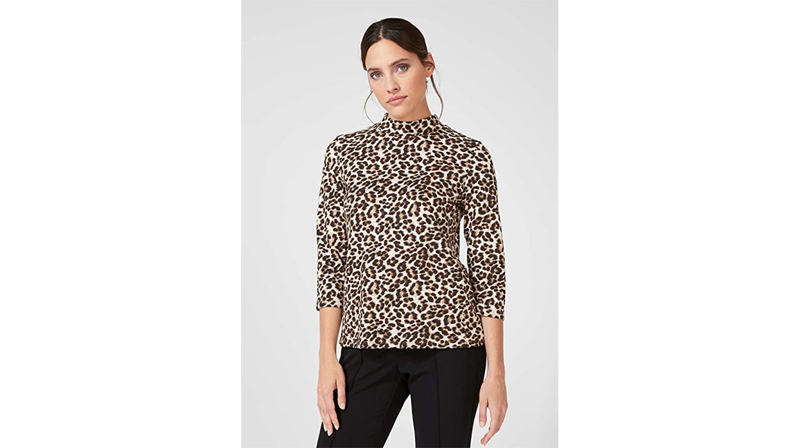 Leoparden Muster Shirt s.Oliver
