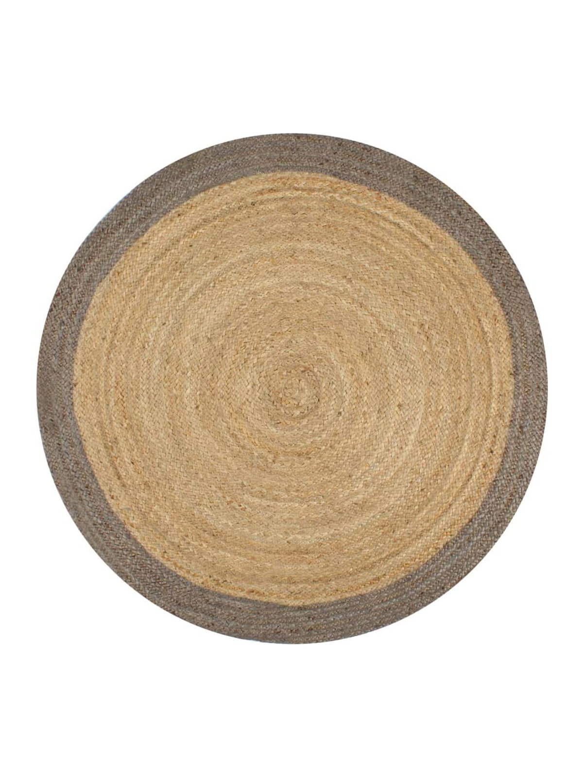 Handgefertigter Jute-Teppich