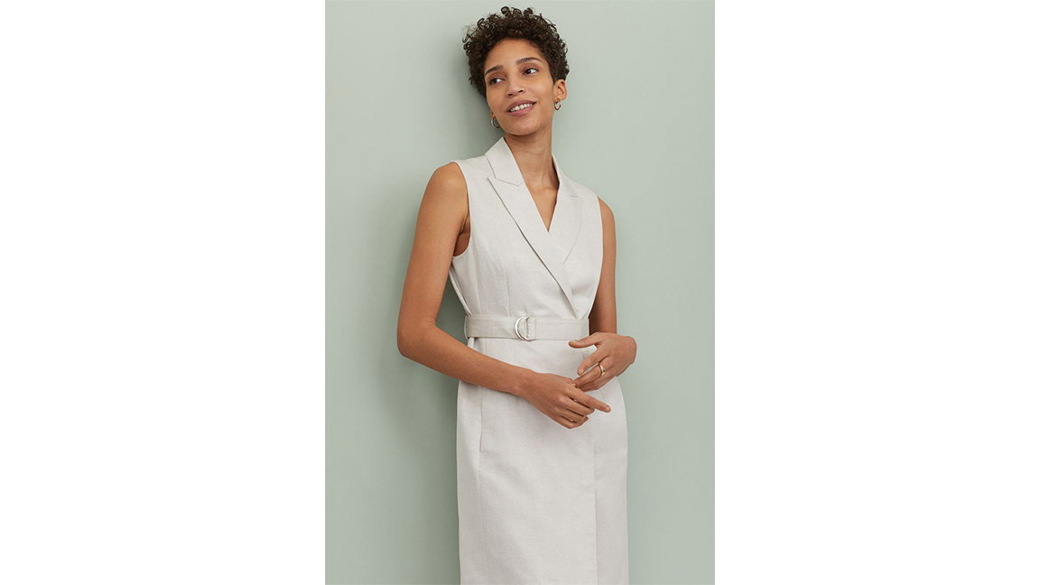 Blazerkleid weiß