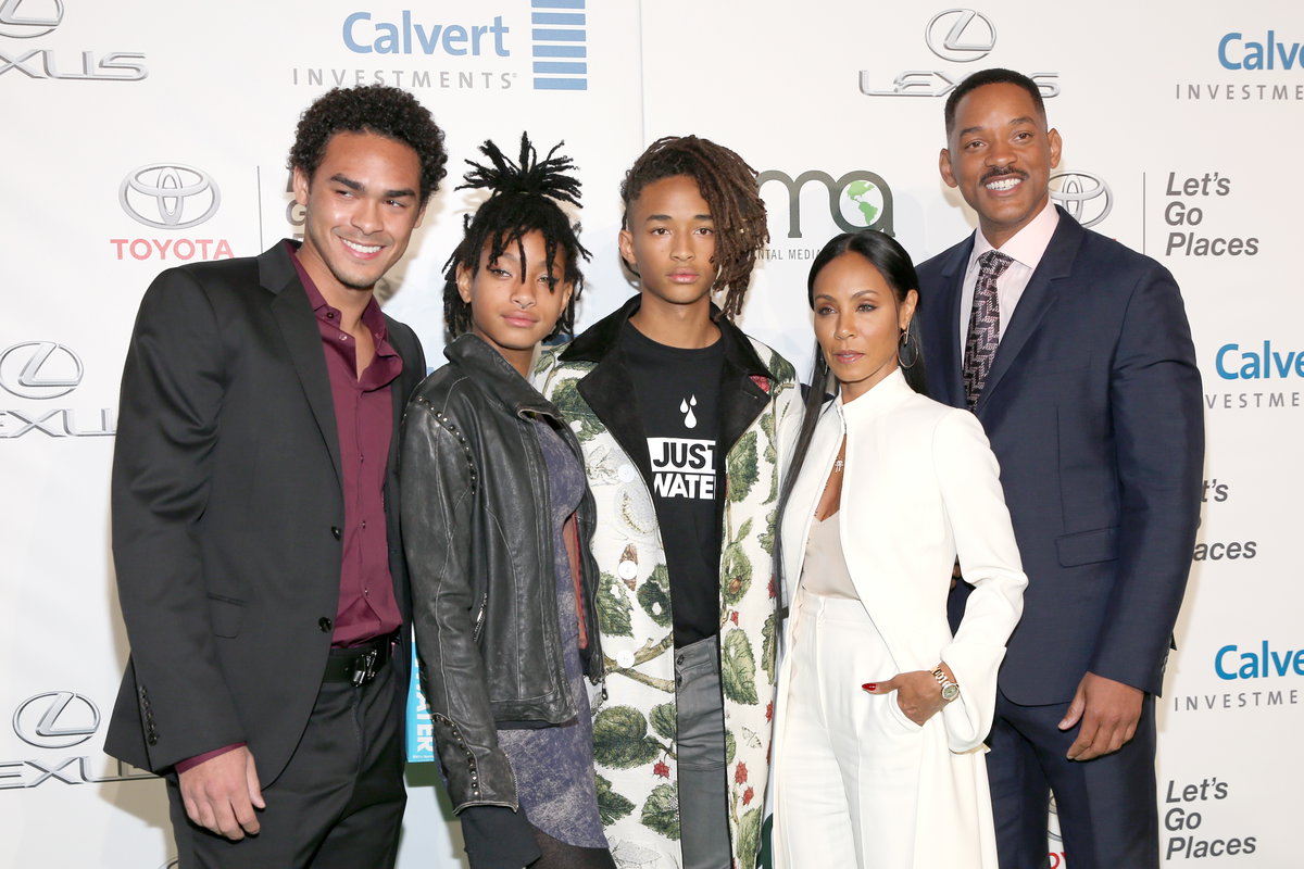 Trey Smith Willow Smith Jaden Smith