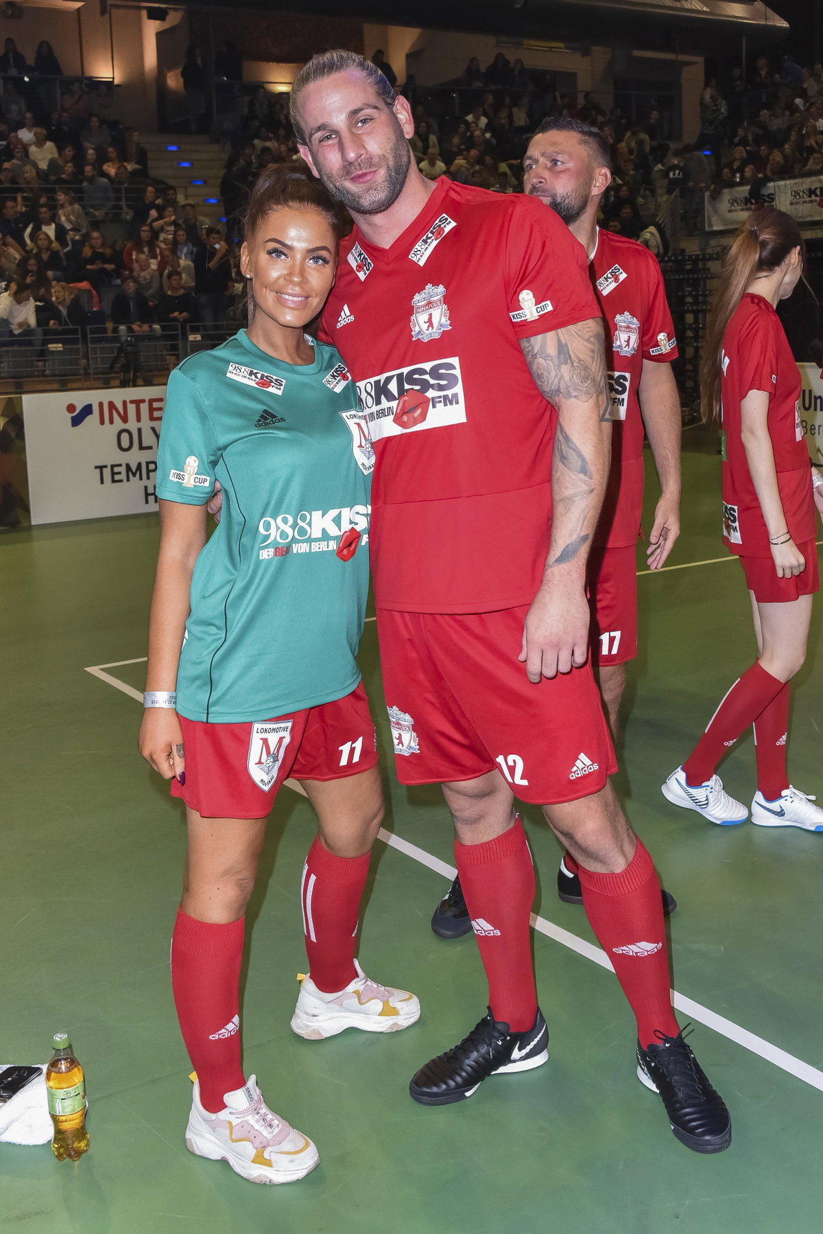 Janine Pink Andrea Katic Fußballturnier Kiss.fm
