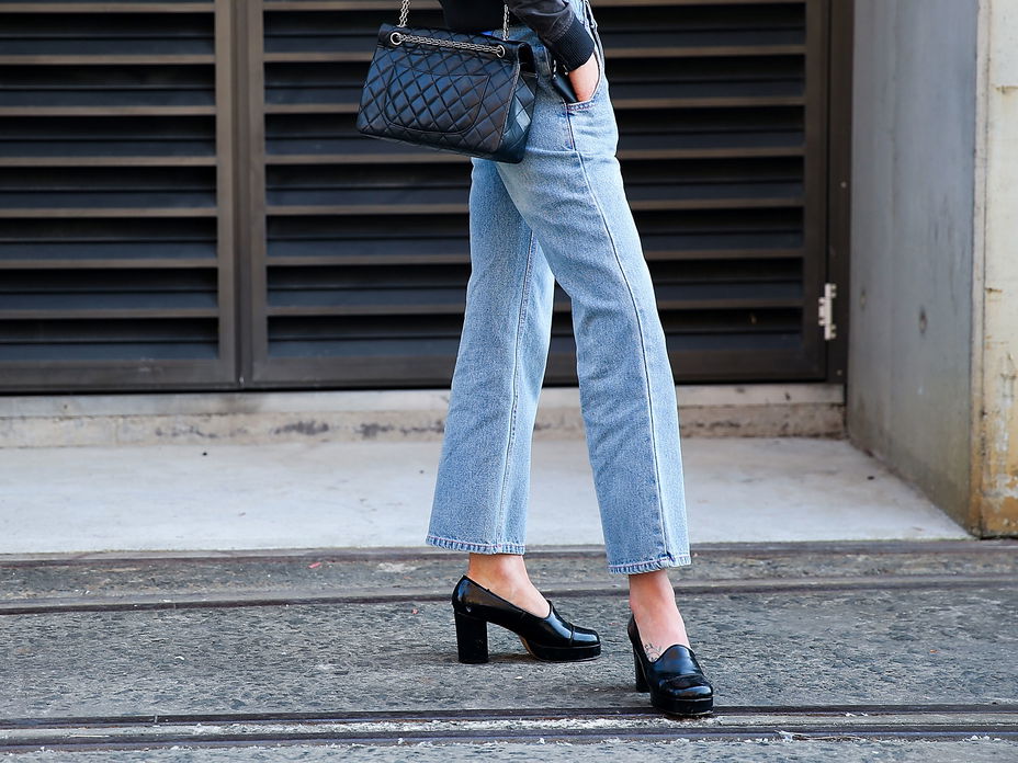 High-Water Jeanshose
