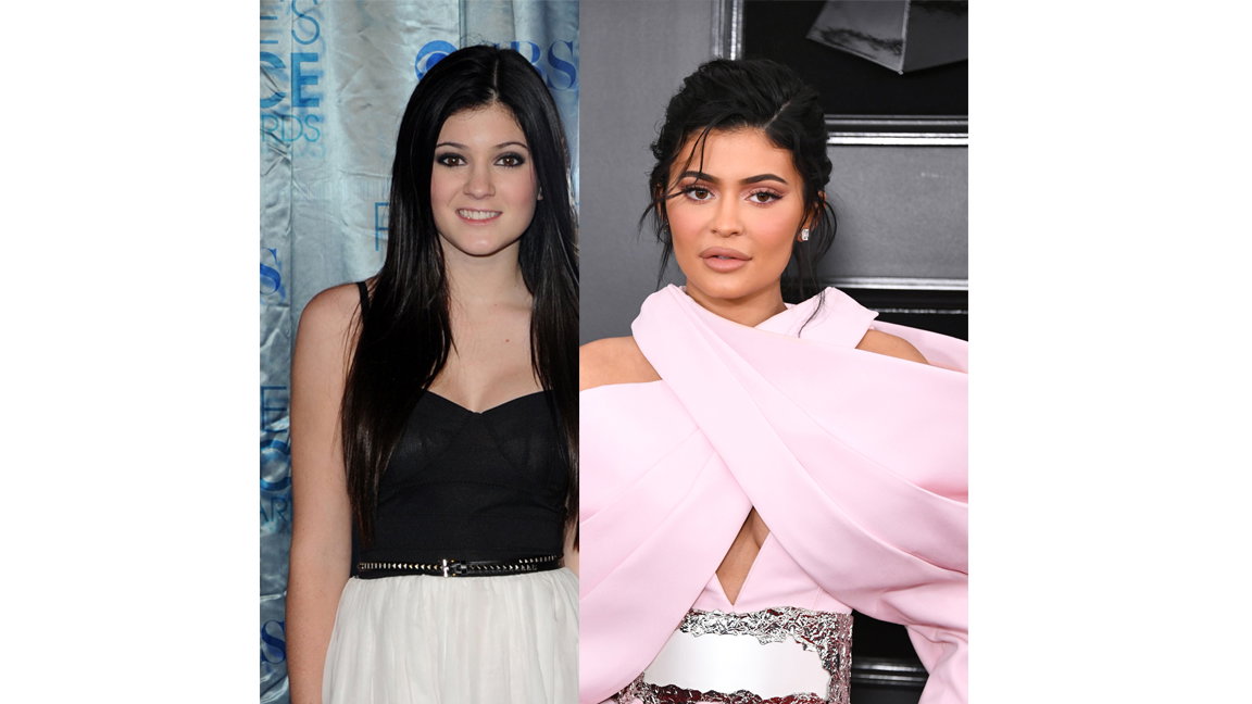 Kylie Jenner früher heute