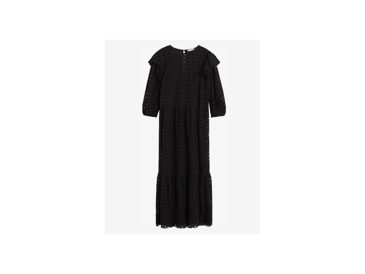 MANGO Kleid 'anabel' schwarz