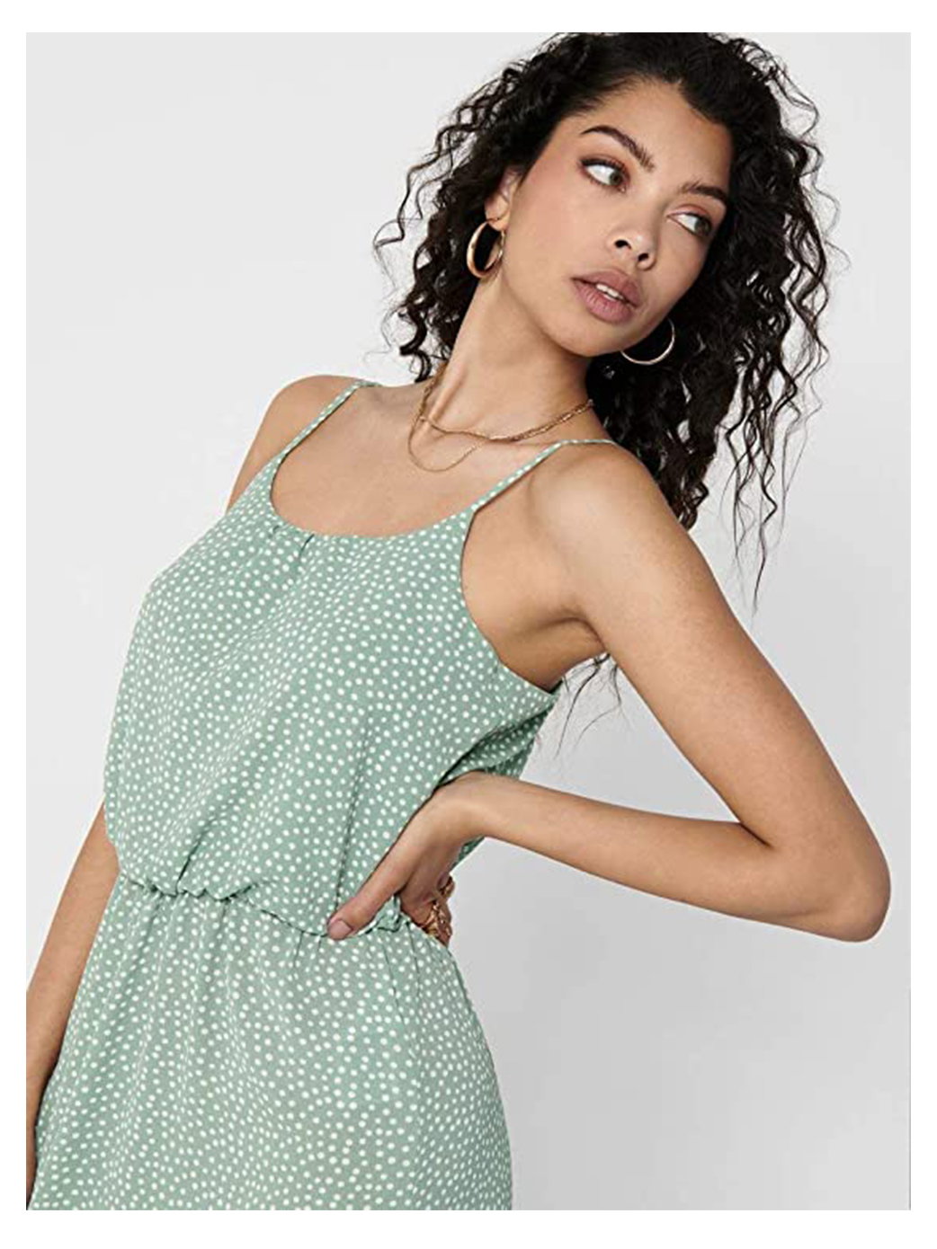 Maxikleid grün von Only